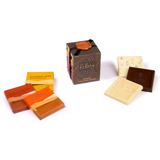Wine Pairing | Assorted Chocolate Gift Stack | Pairs with Chardonnay