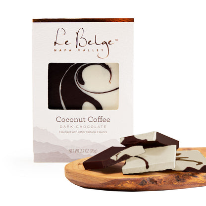 Color Splash | Coconut Coffee Dark Chocolate | 2.7 oz Bar