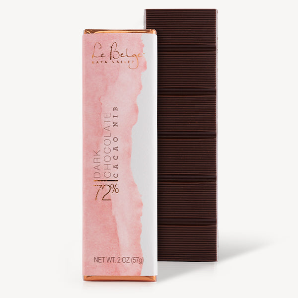 Signature | Cacao Nib 72% Dark Chocolate Bar | 1.75oz | 3 Bar Pack – Le ...