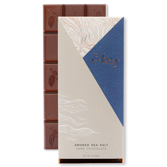 Grand Cru | Dark Smoked Sea Salt and Cacao Nib Bar