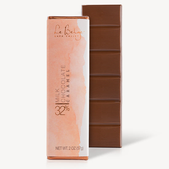 Signature | In-House Chef Crafted Caramel 32% Milk Chocolate Bar | 1.75oz | 3 Bar Pack