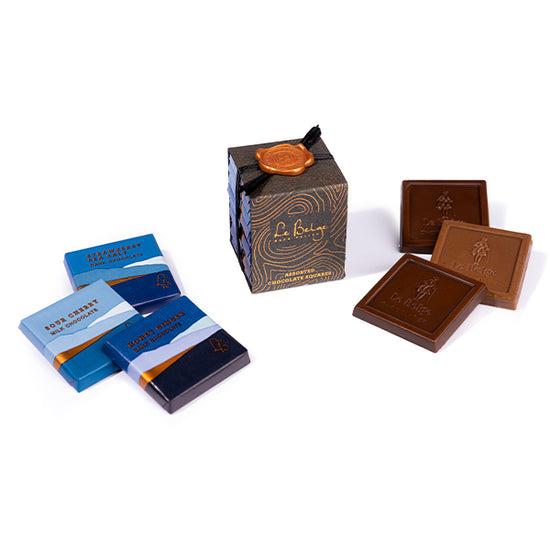 Wine Pairing | Assorted Chocolate Gift Stack | Pairs With Pinot Noir