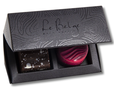 Pearl | Truffle Box with Radiant Truffles | 2pc